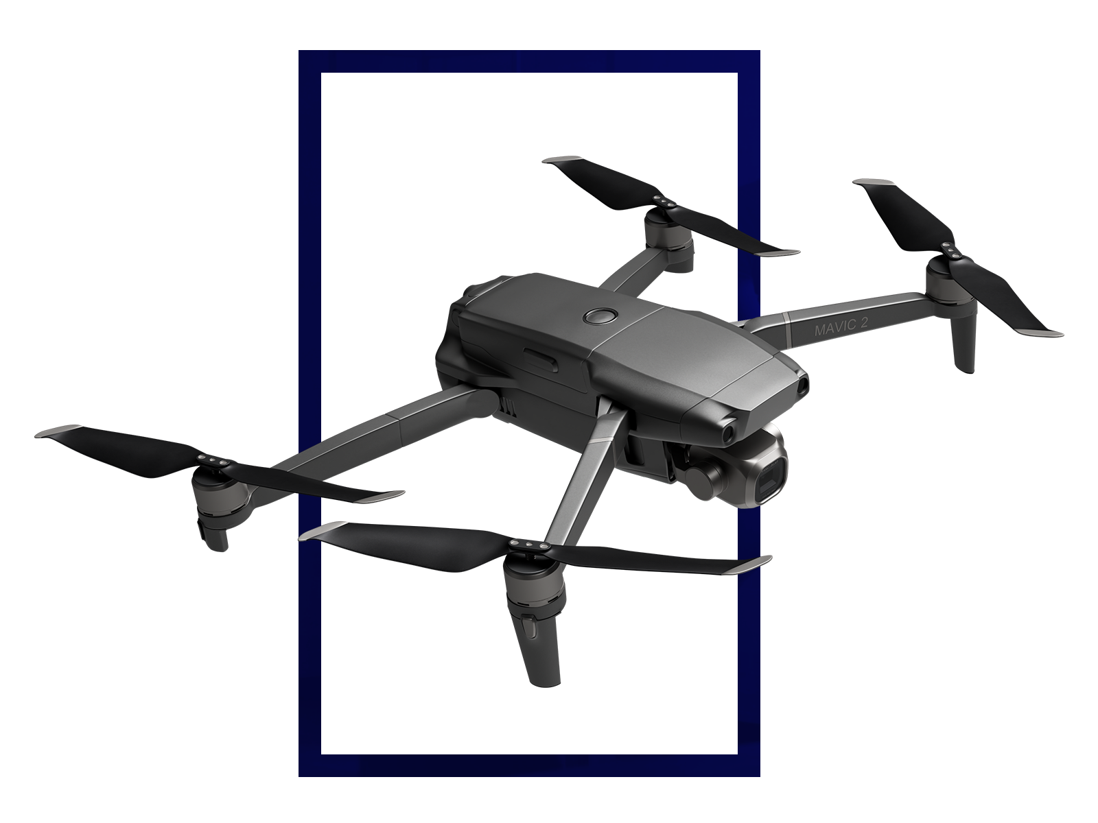 Gráfico web de un dron de producción de vídeo 